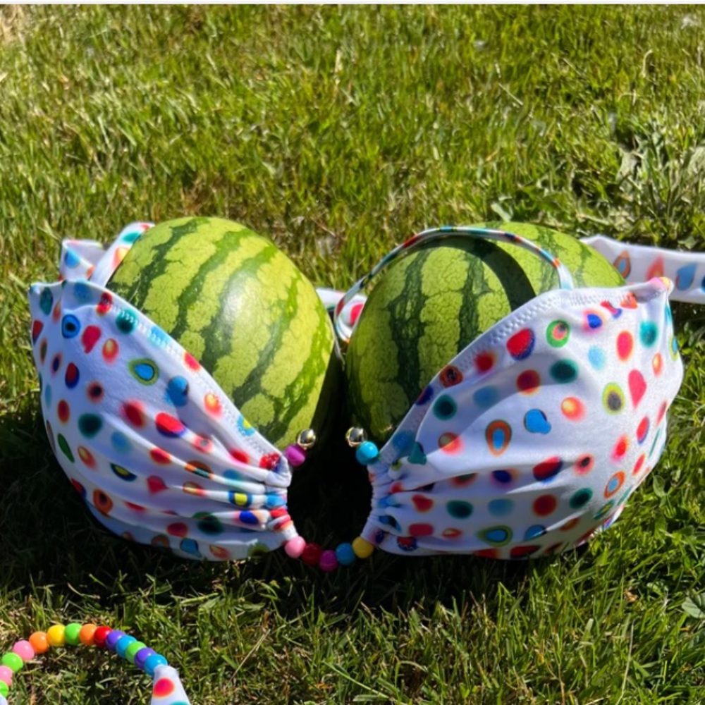 NWT Strawberry Milk Mob Bikini